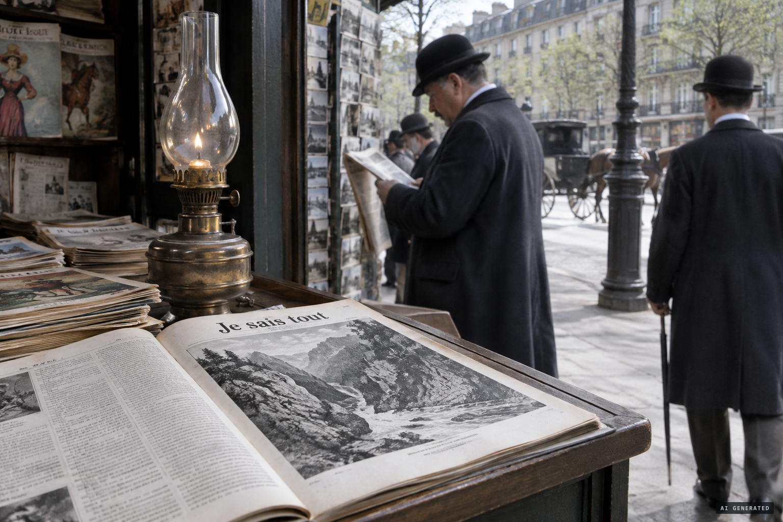 Je sais tout publishes Georges Dupuy's first-person story, April 1908