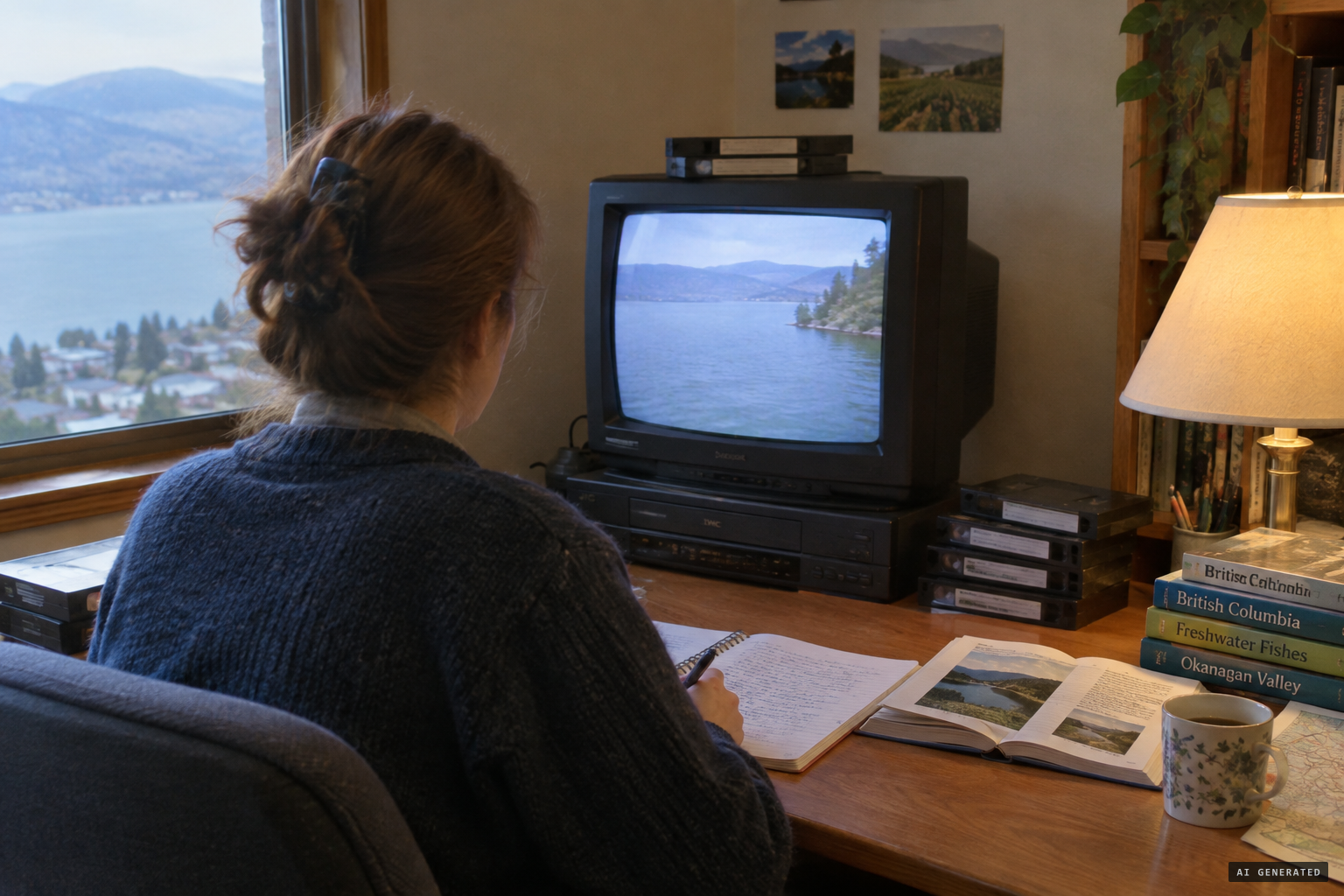 Arlene Gaal analysing the DeMara tapes