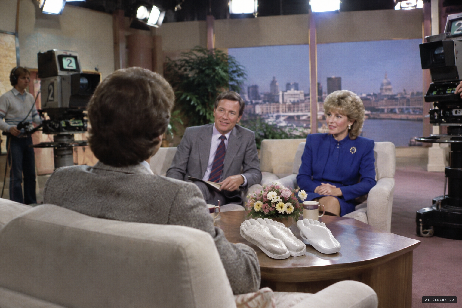 On Good Morning America, Freeman admits making fake prints