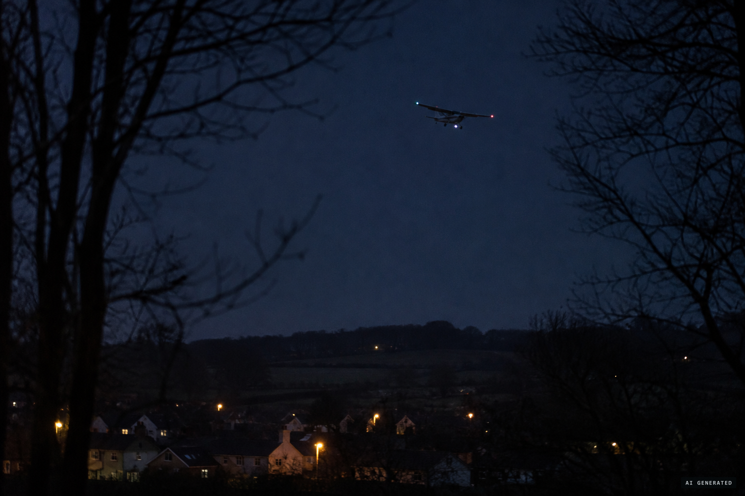 A spotter plane circling for days, waiting for 'the event'