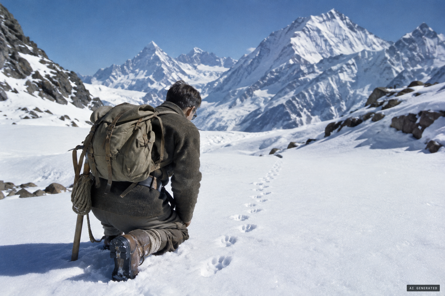 Possible Yeti footprints found over decades, but never the animal