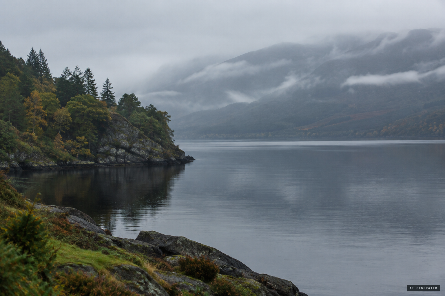 The picture remains a probable hoax, the loch unexplained