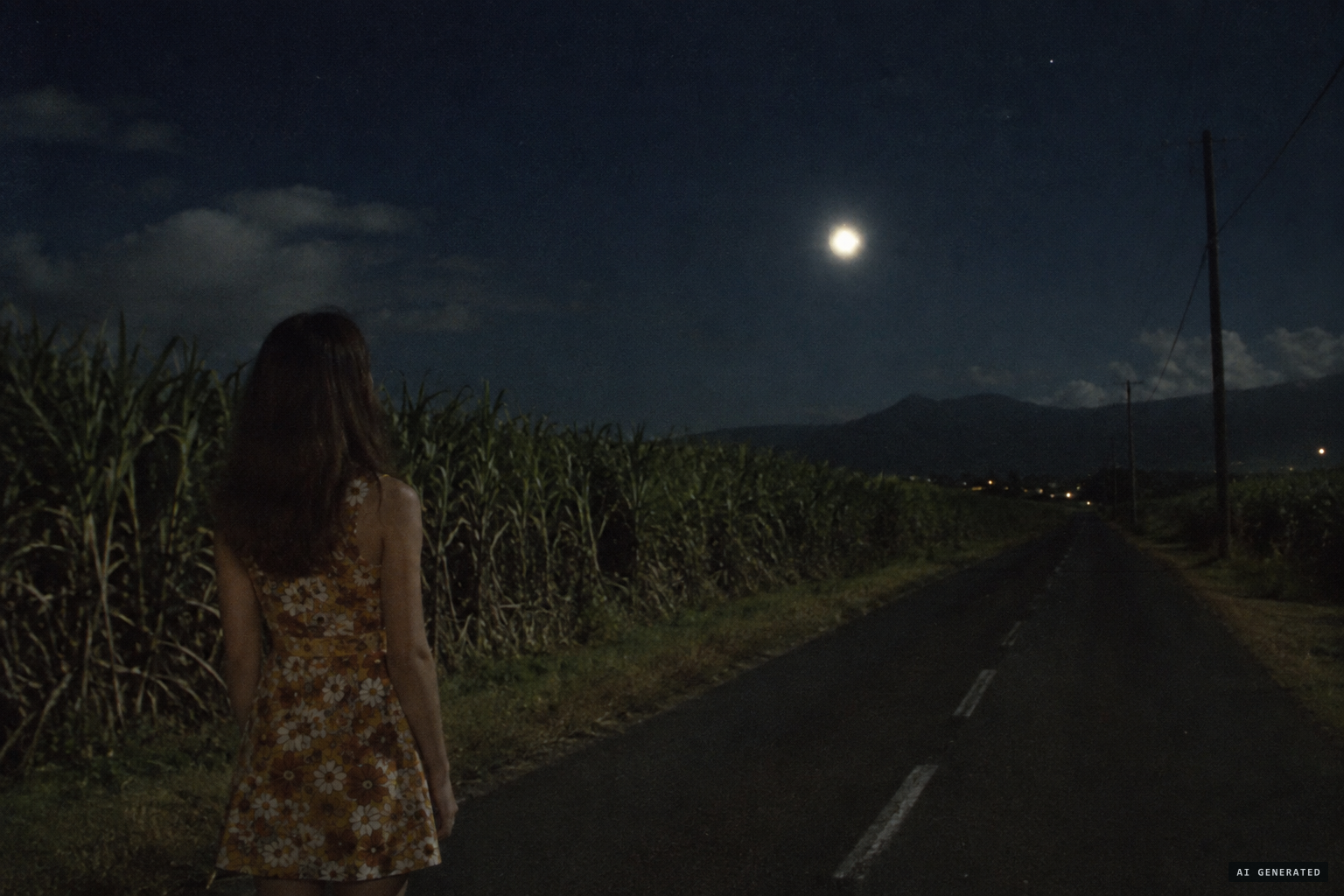 At Saint-Benoît, a luminous ball advancing slowly