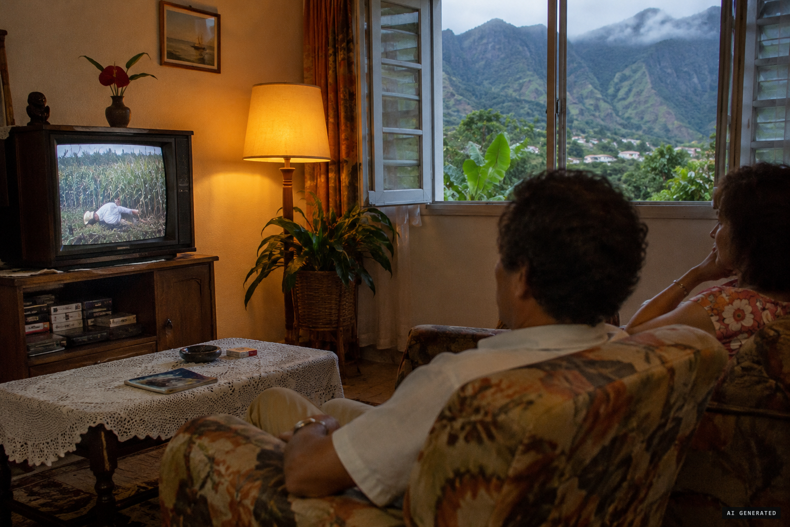RFO Réunion rebroadcasts the ORTF report