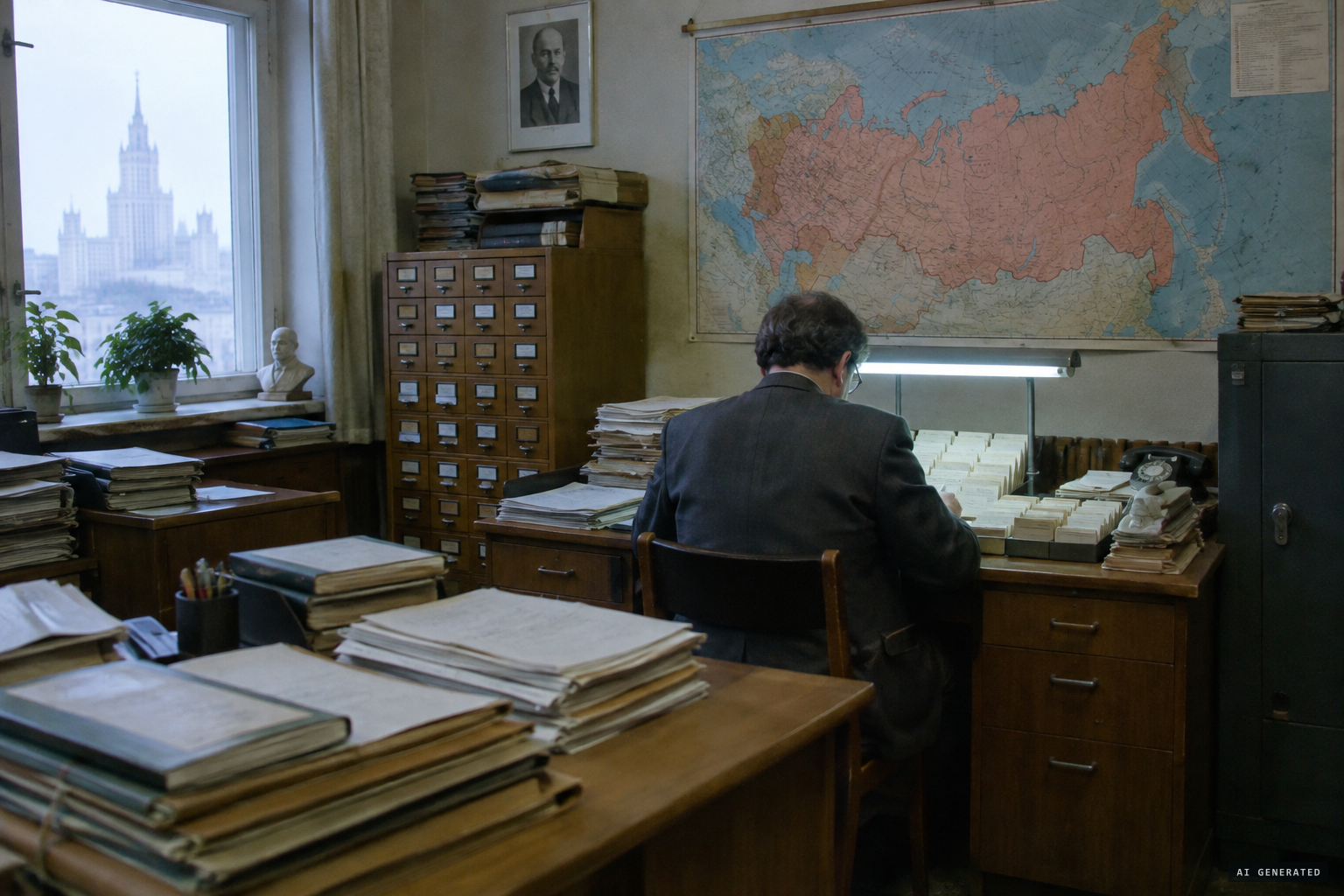Setka, 'The Network', gathers about 3,000 reports between 1978 and 1990