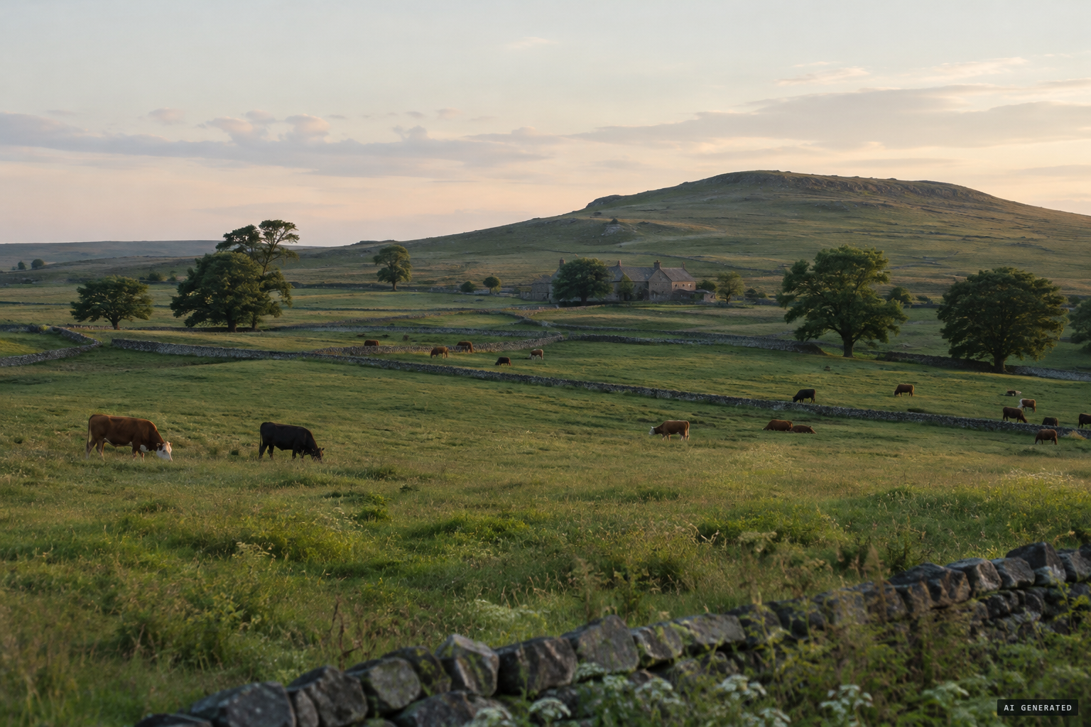 Haverah Park, once a royal chase, on Sir John Ingleby's estate near Harrogate