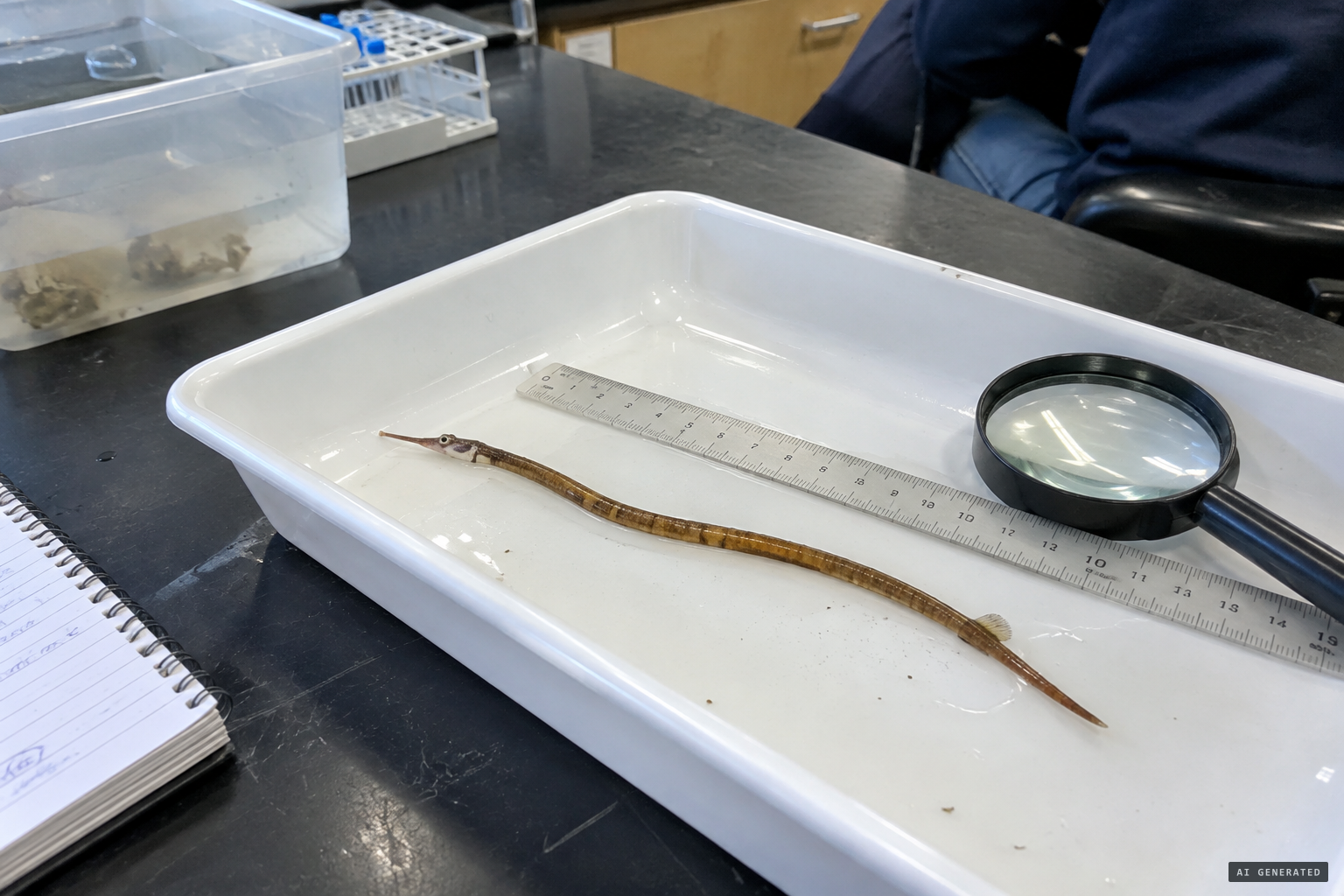Sceptics point to the bay pipefish