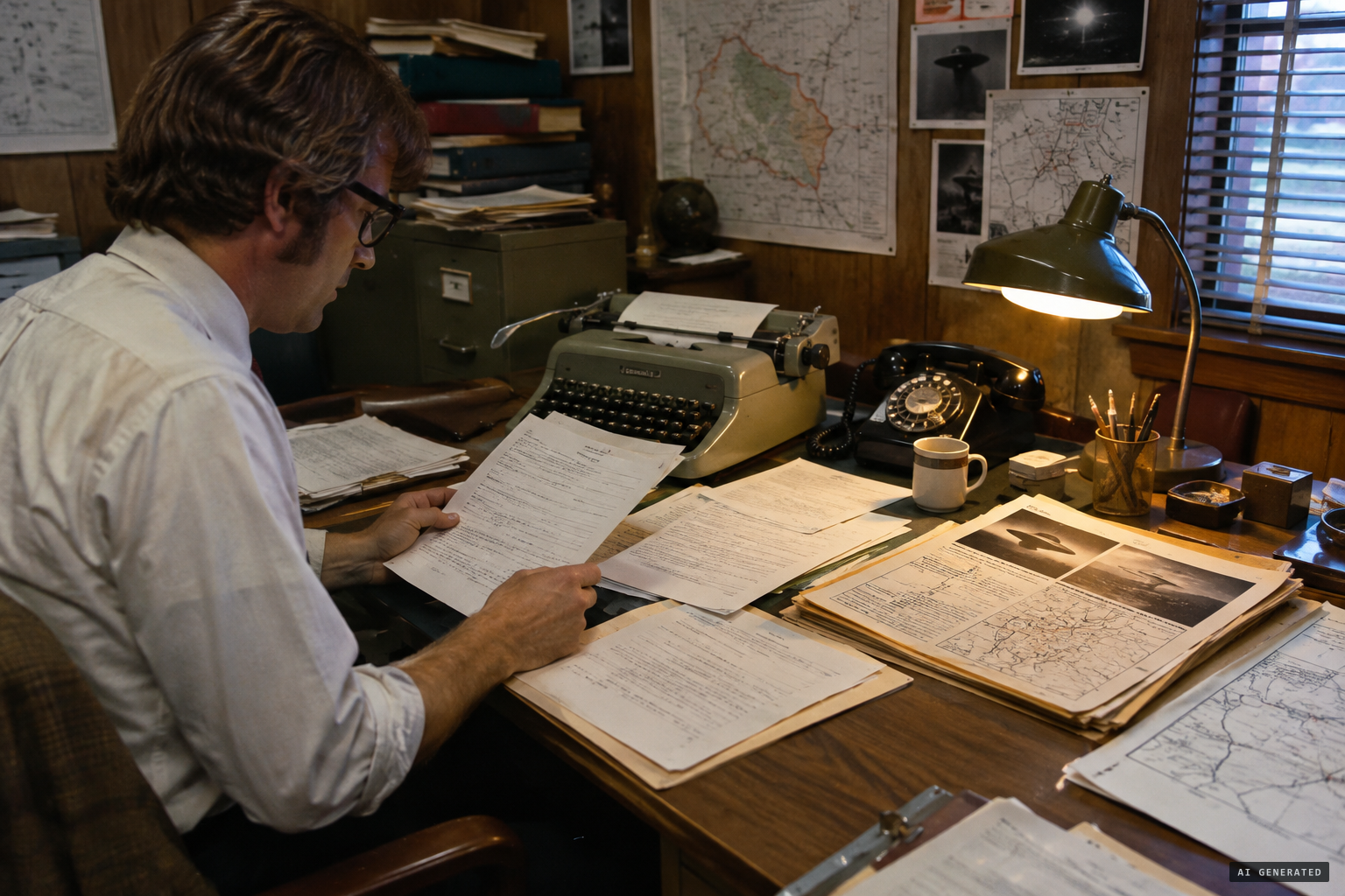 Civilian UFO groups like APRO and NICAP look into the wave