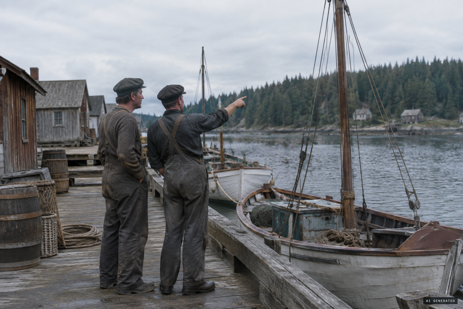Two men of Alert Bay claim to have seen the same man