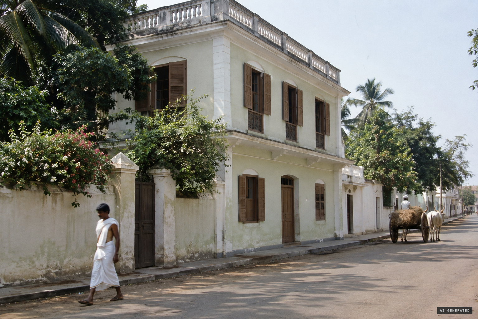 The Guest House at 41 rue François Martin, Pondicherry