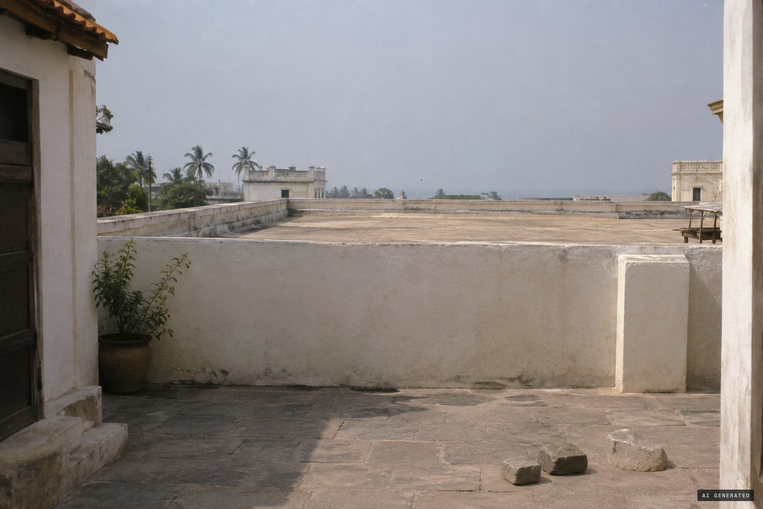 The neighbouring terrace, a usual suspect in stone-throwing cases