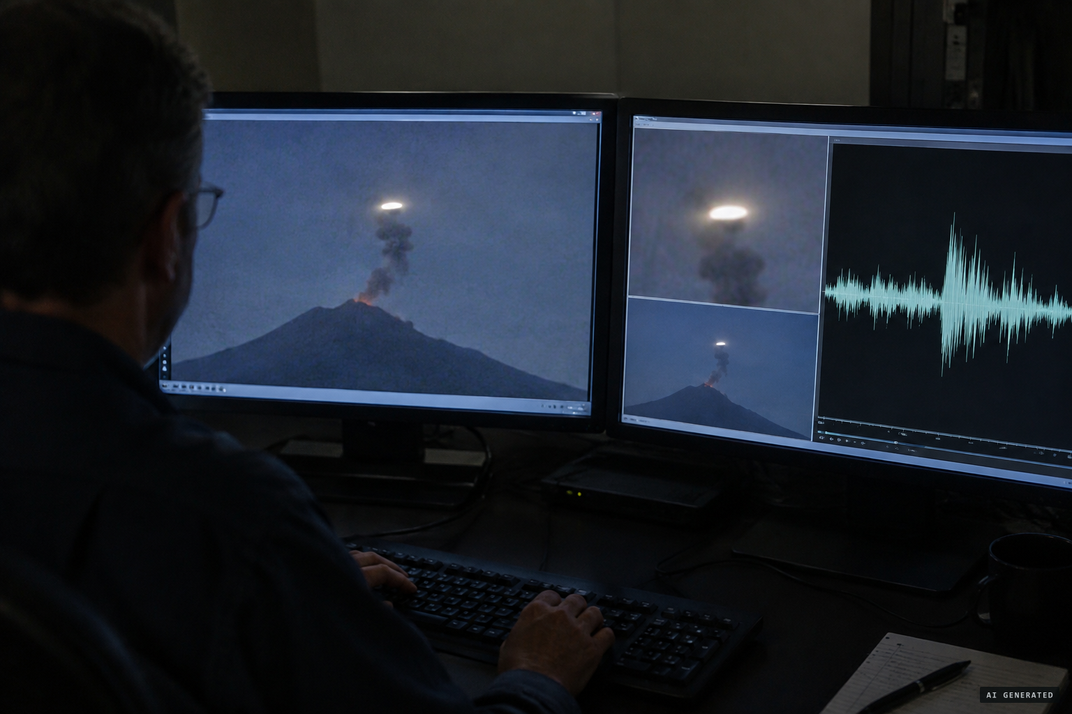 Analysts argue: superimposed fake, or a distant meteor