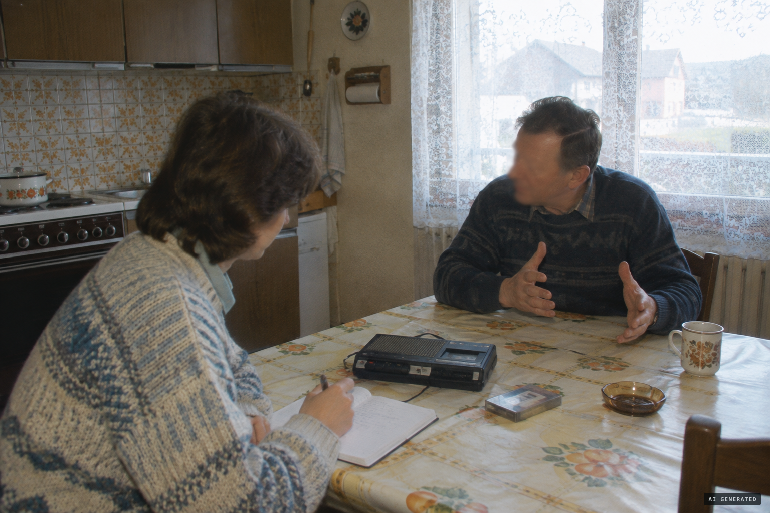 April 1989: Jean Sider interviews the witnesses, now adults