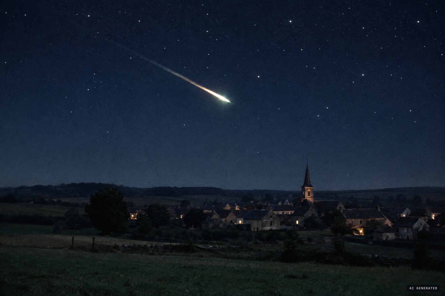 The sceptics' view: the bolide that crossed the sky that night