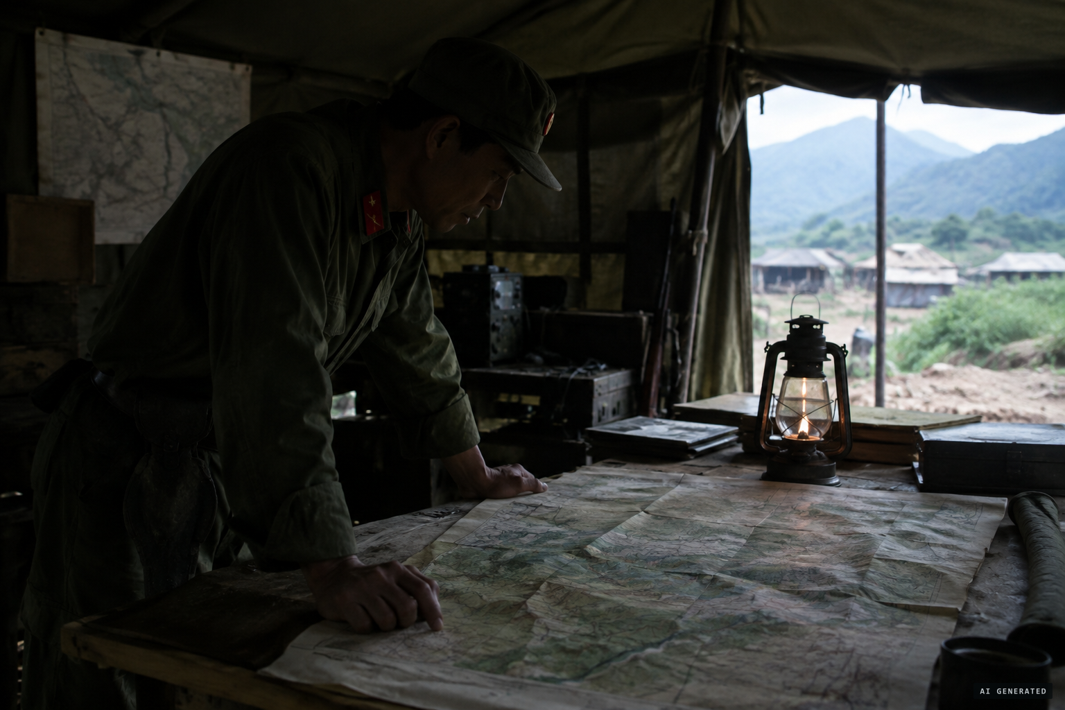 The front command asks for a scientific survey of the người rừng north of Kontum.