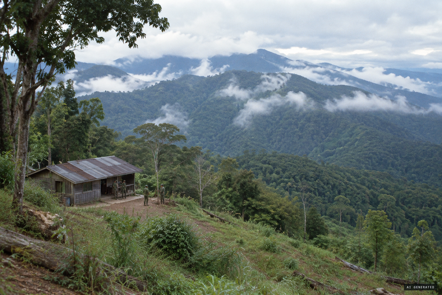 The Chư Mom Ray and Ngọc Vin forests, protected by the 1982 decree.