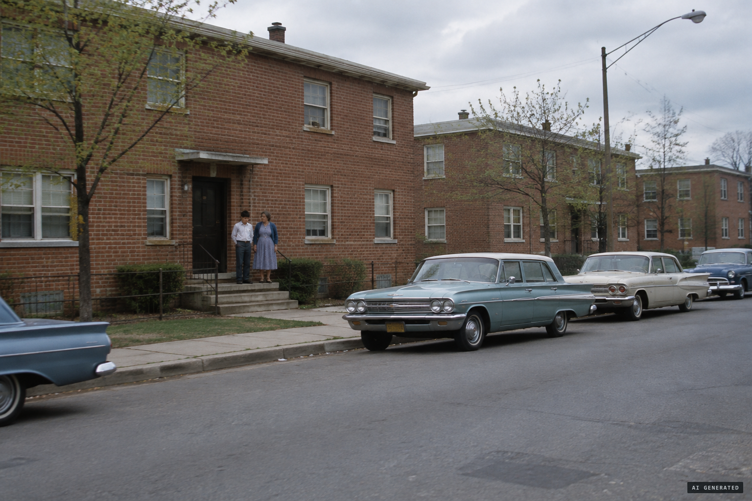 Felix Fuld Court in Newark, where Ernie Rivers lived with his grandmother Mabelle Clark