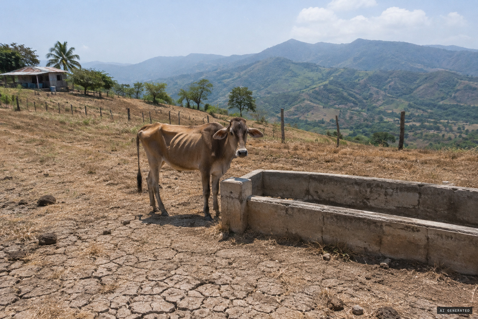 Puerto Rico in the grip of the 1995 drought