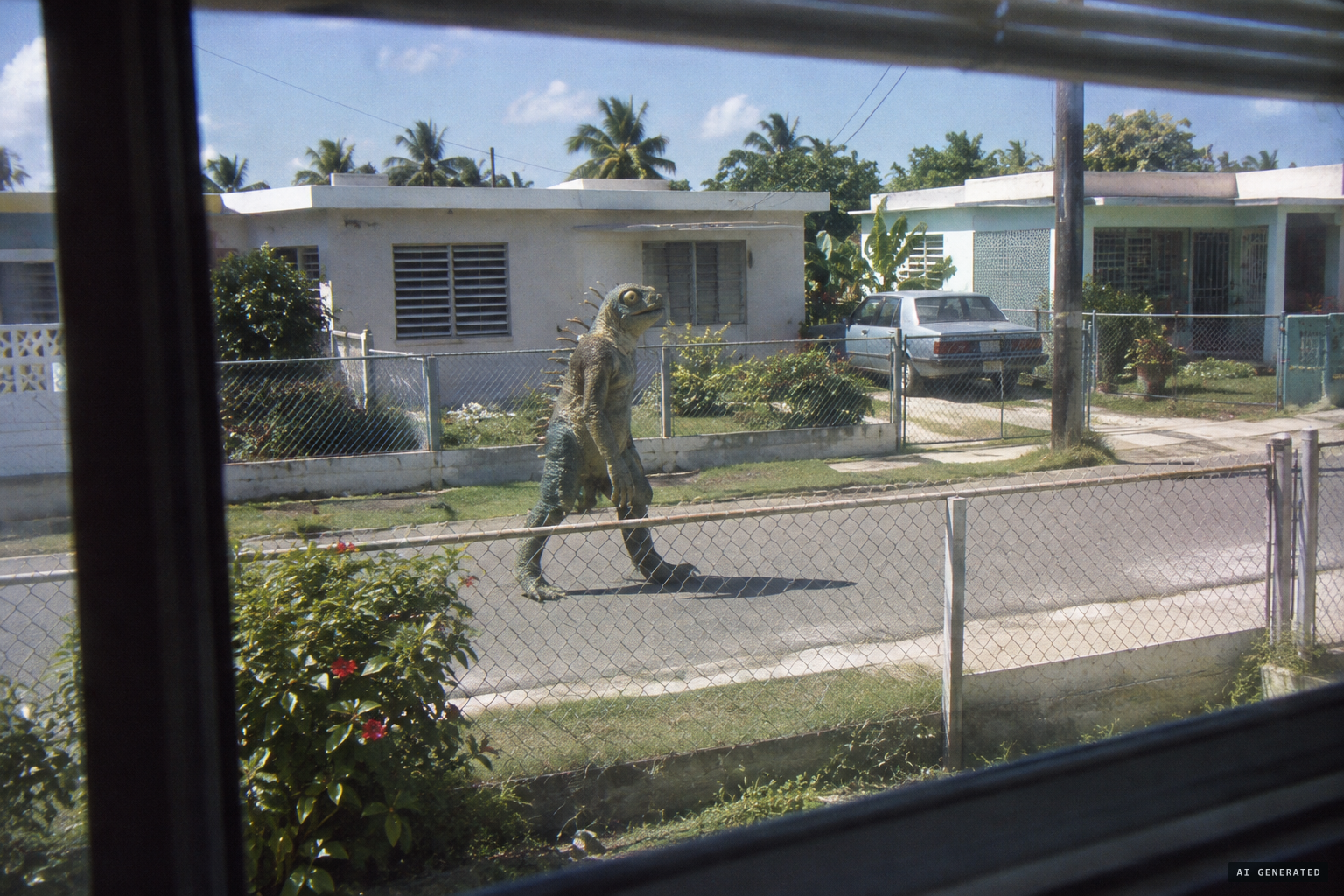 August 1995: Madelyne Tolentino's bipedal creature in Canóvanas