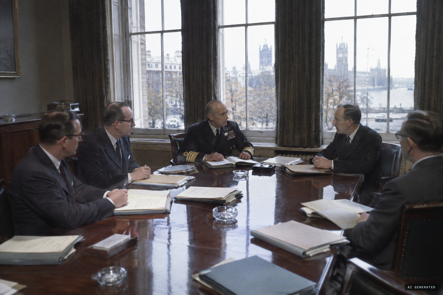 The Flying Saucer Working Party meets in London