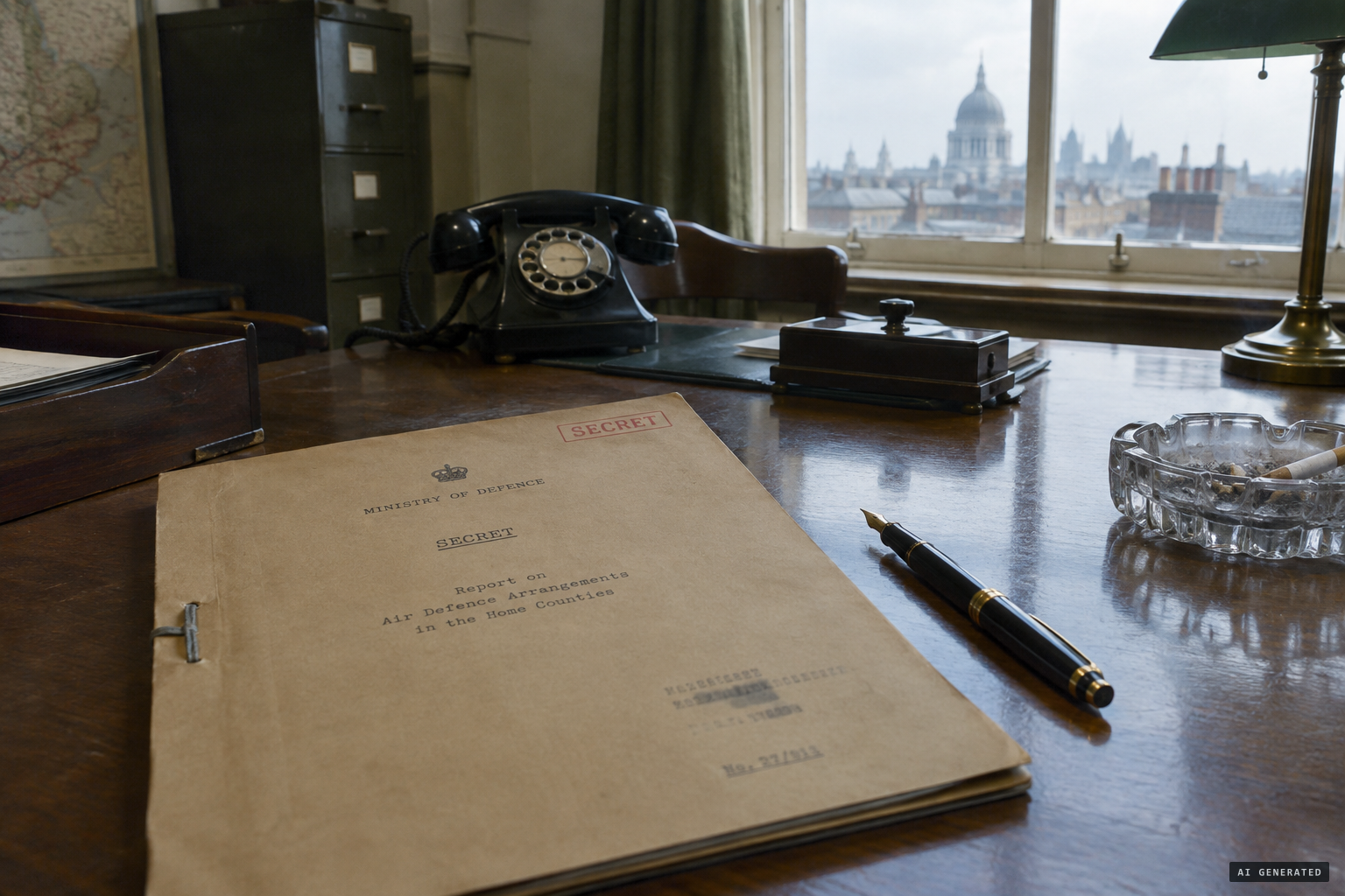 The secret report, DSI/JTIC Report No 7, arrives in June 1951