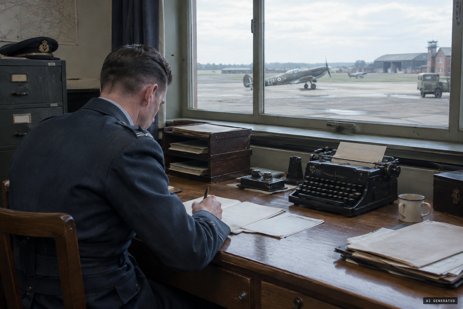Flt Lt Kilburn writes that he has never seen such a phenomenon in 3,700 flying hours