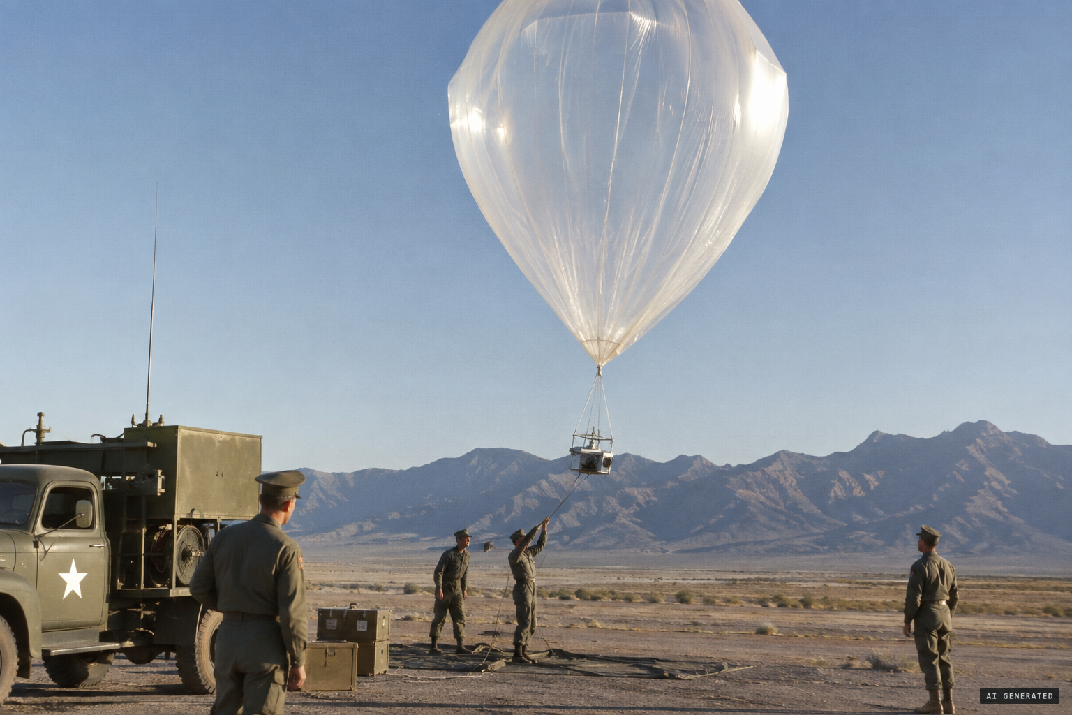 Project Moby Dick balloon 175 launched from Holloman AFB