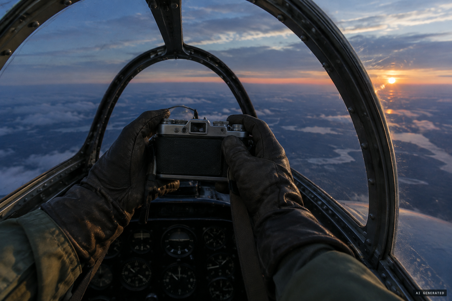 Childerhose photographs the light through his canopy
