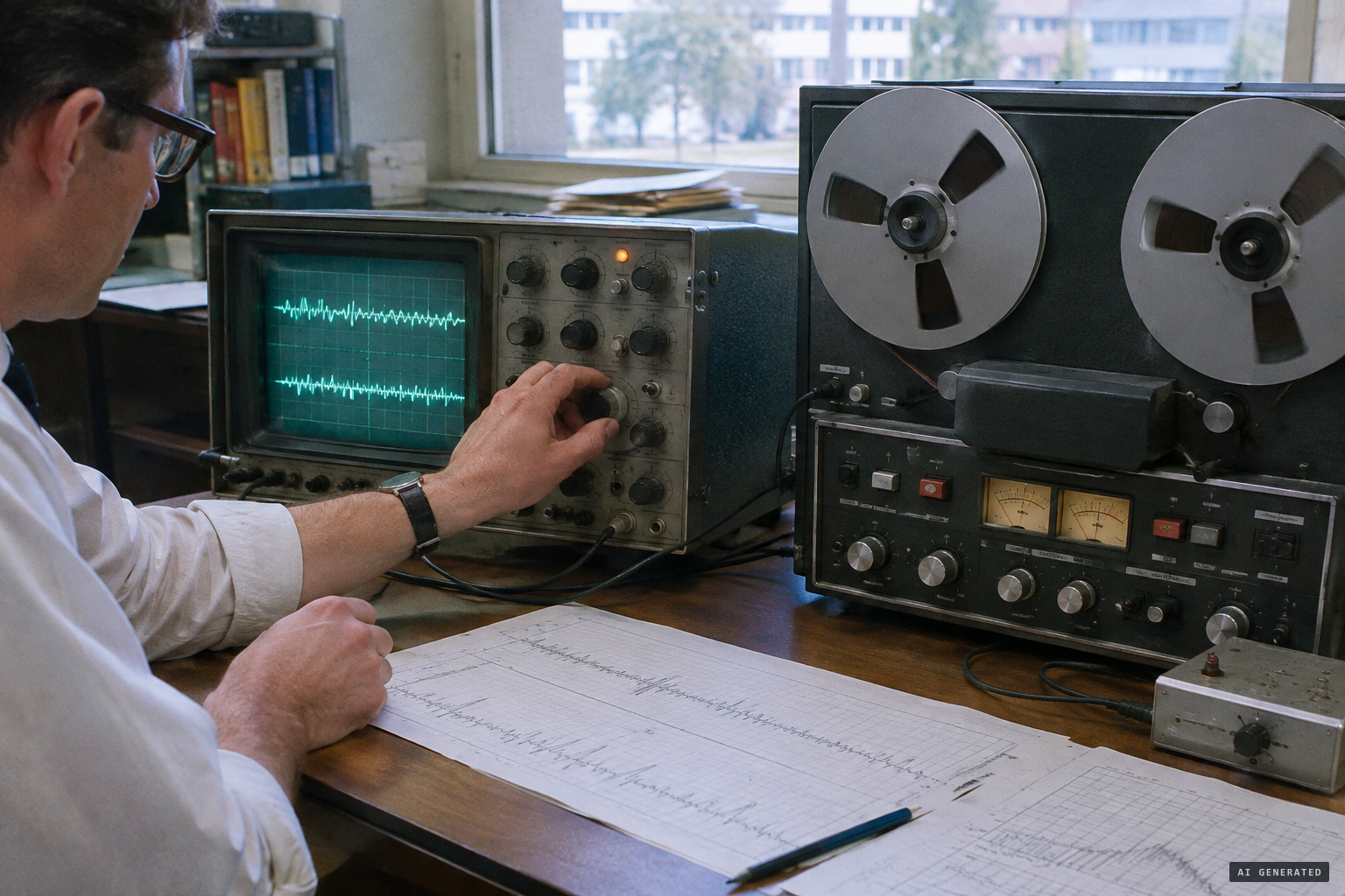 William Krupke analyses the tape and the siren