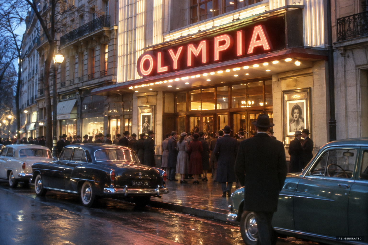 René Valéry, introduced as artistic director of the Olympia music hall in Paris
