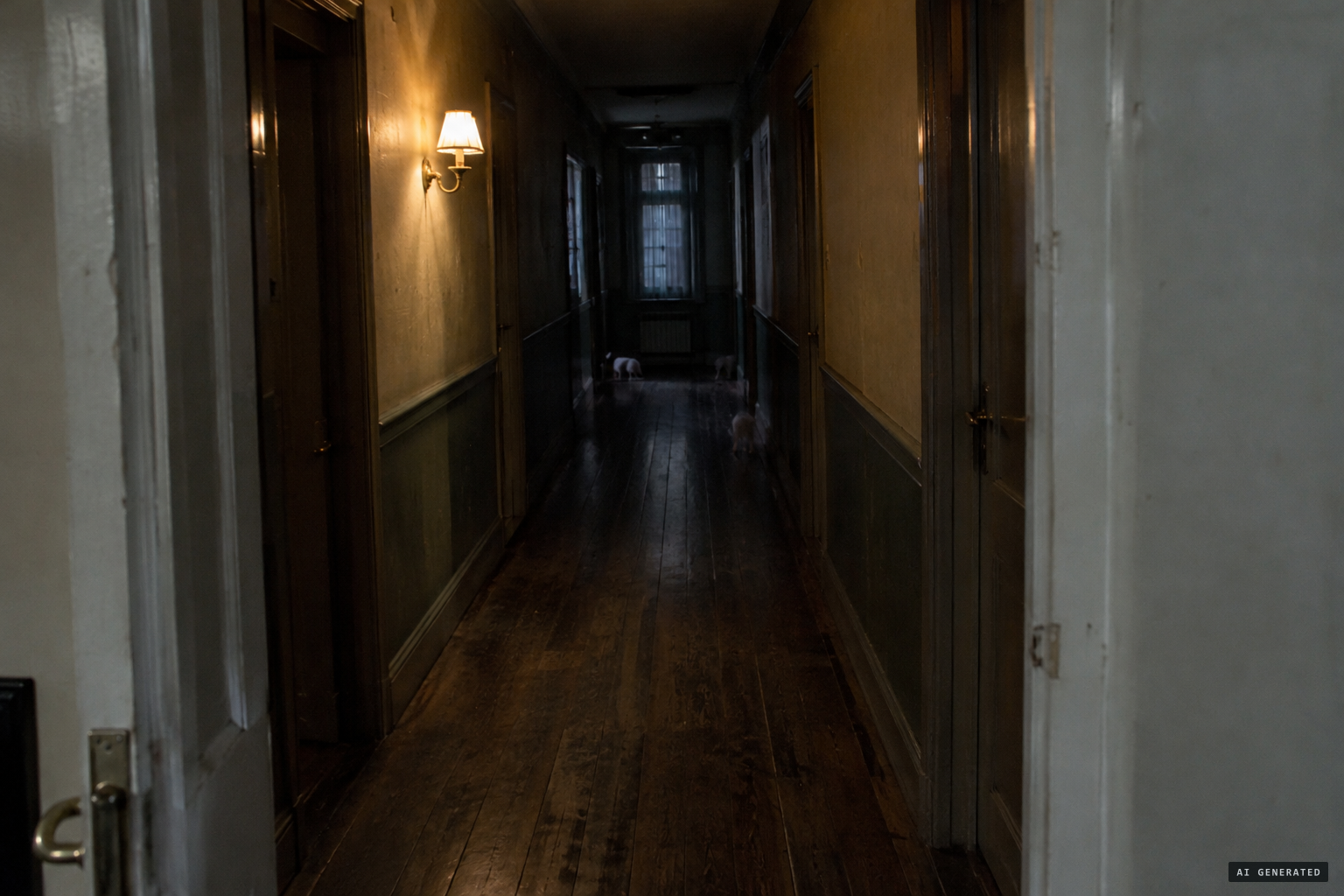 The spectres of many children said to haunt the hotel