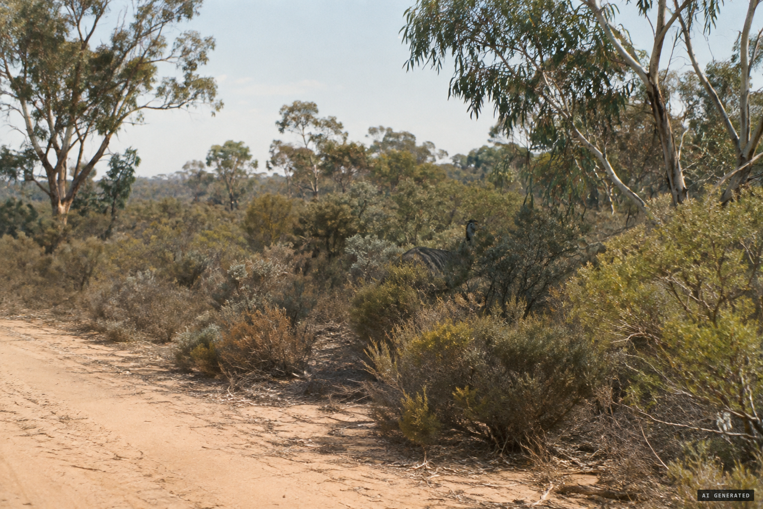 The West Wimmera scrub, home of the striped animal people called the Ozenkadnook tiger.