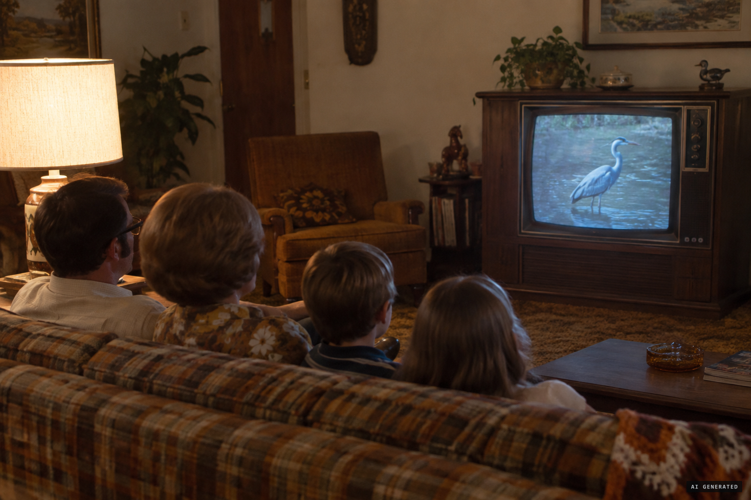A film of a 4-foot silvery-blue bird is broadcast around Texas