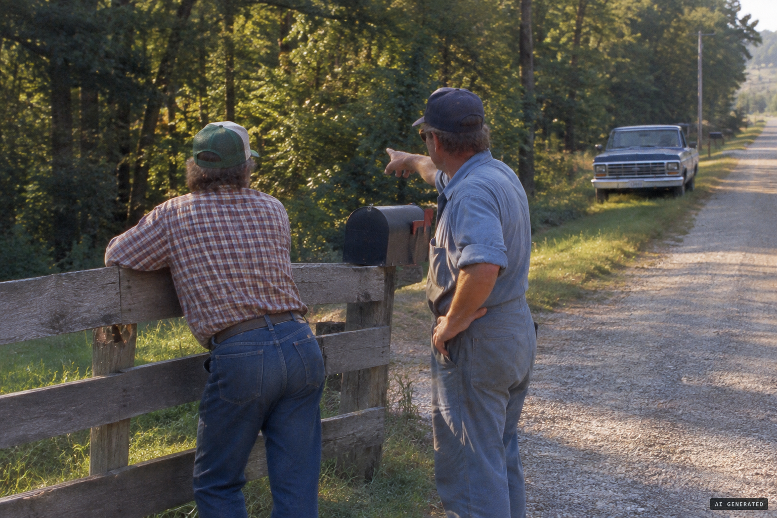 Neighbours on Johnson Road suggest it was a bear