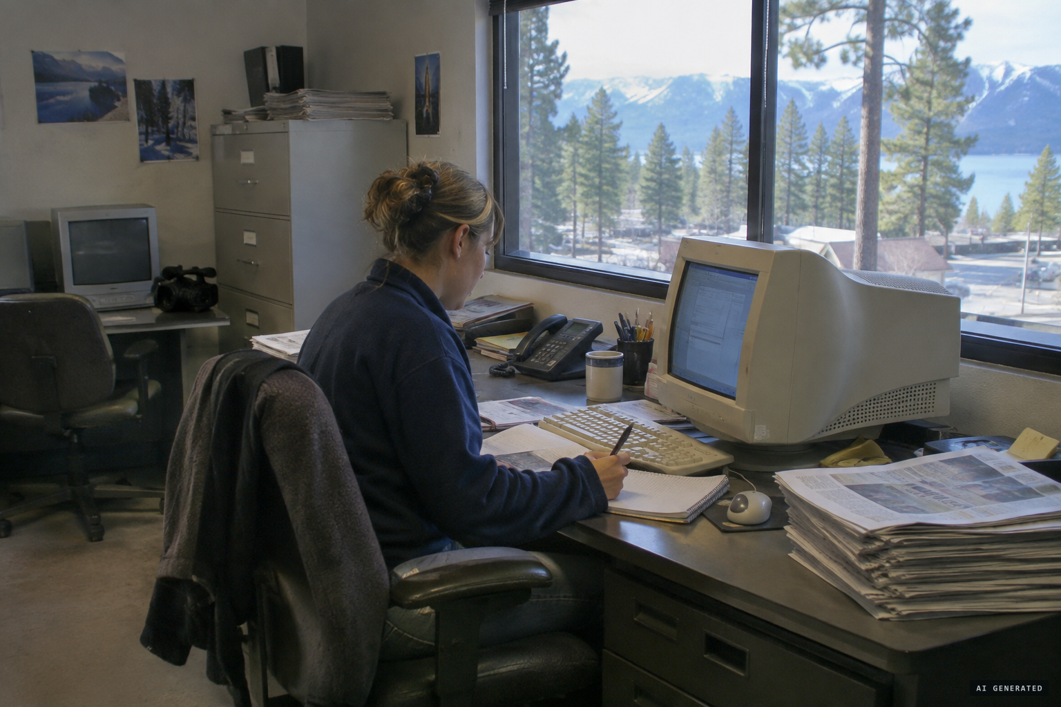 The Tahoe Daily Tribune reports the sighting