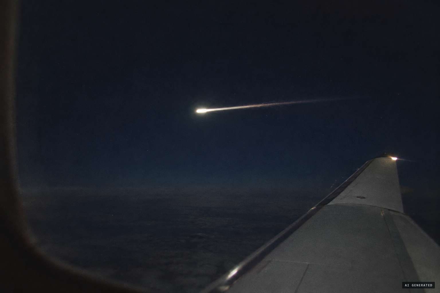 The light accelerates and appears to elongate