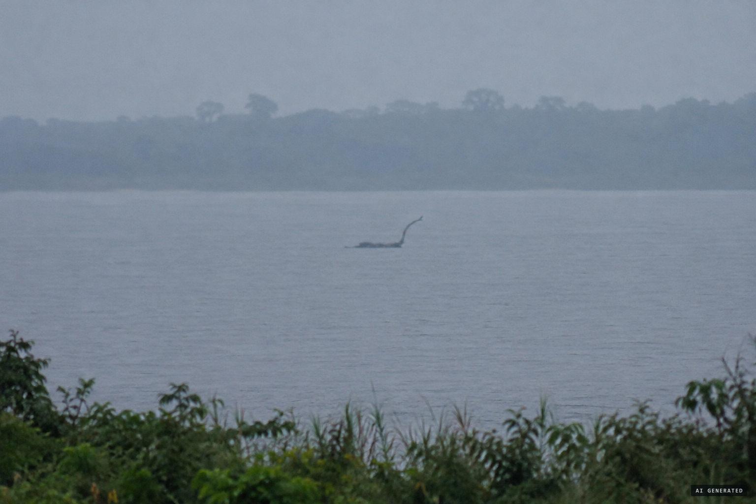 Prothero argues the object is "more likely a floating log"