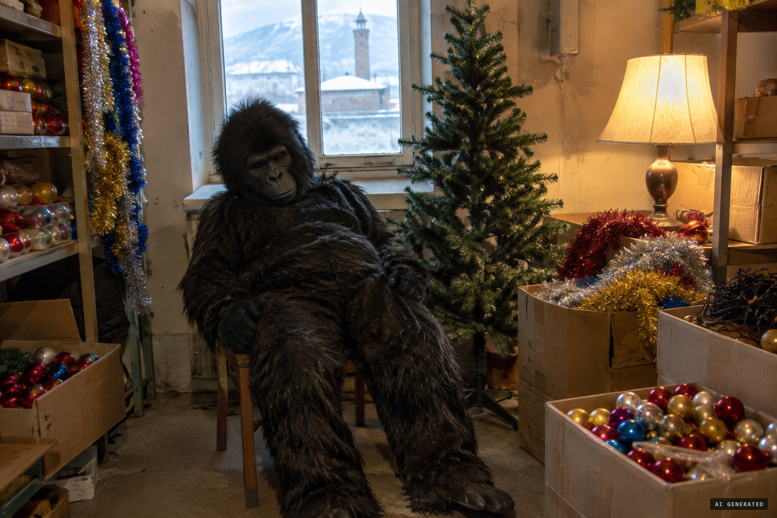 Marshani: a life-size puppet for the New Year holidays