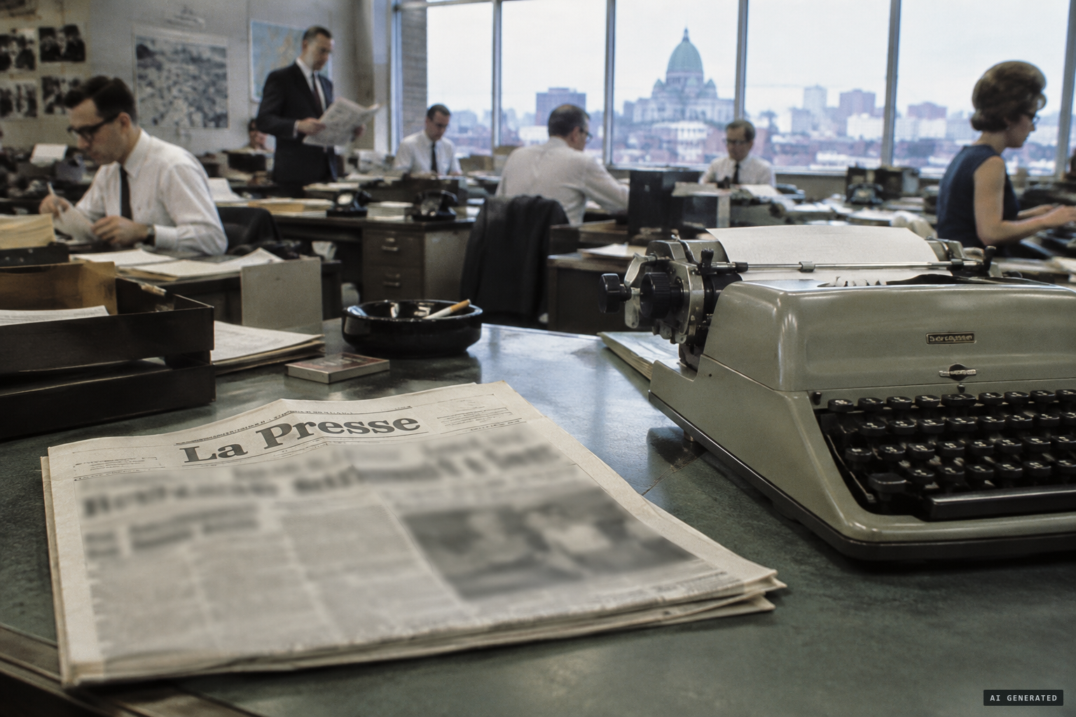 La Presse breaks the story on 7 August 1968