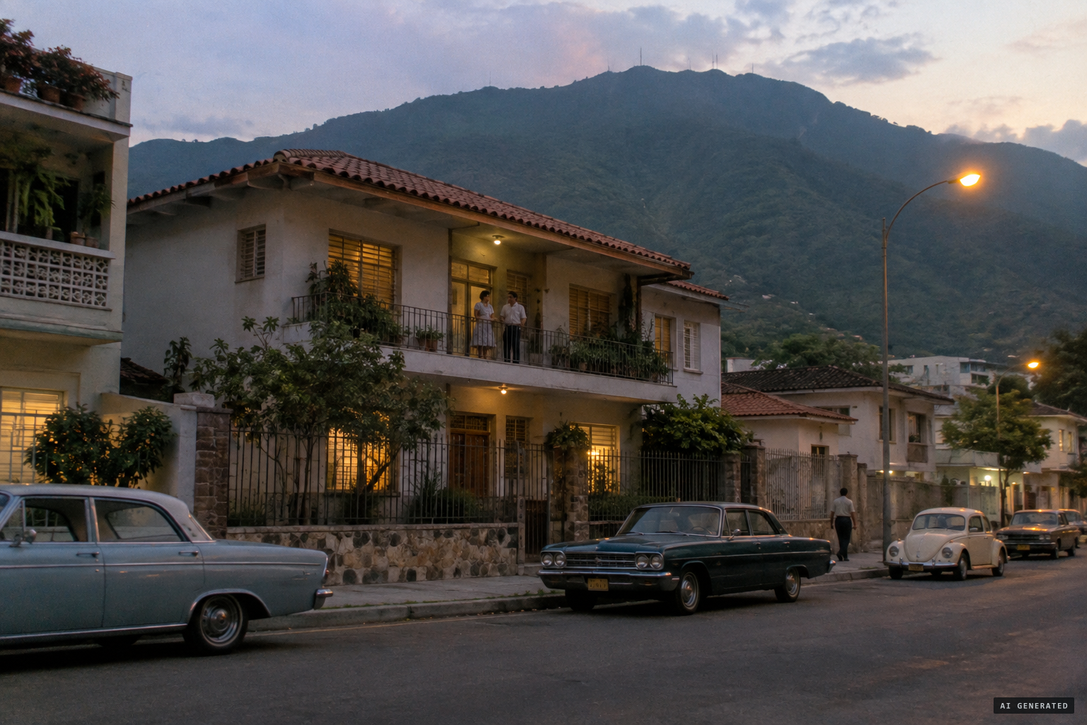 The "Eduviges" residence on Avenida Ávila, San Bernardino, Caracas