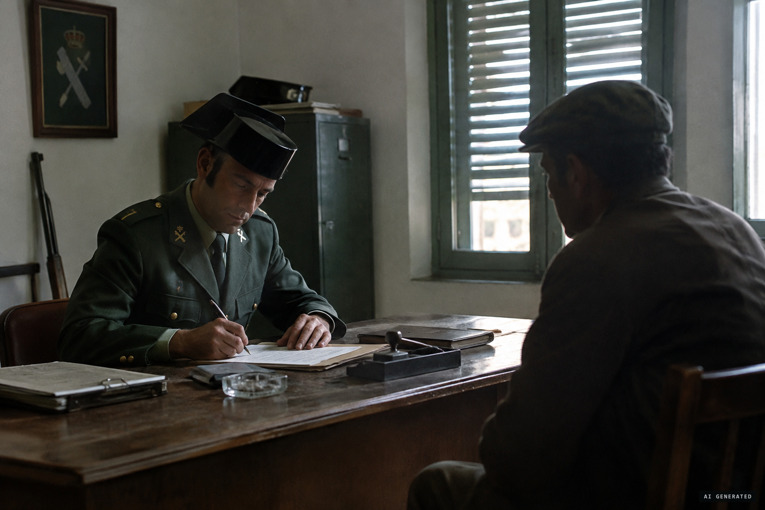 Lieutenant Fernández takes Carrascosa's statement
