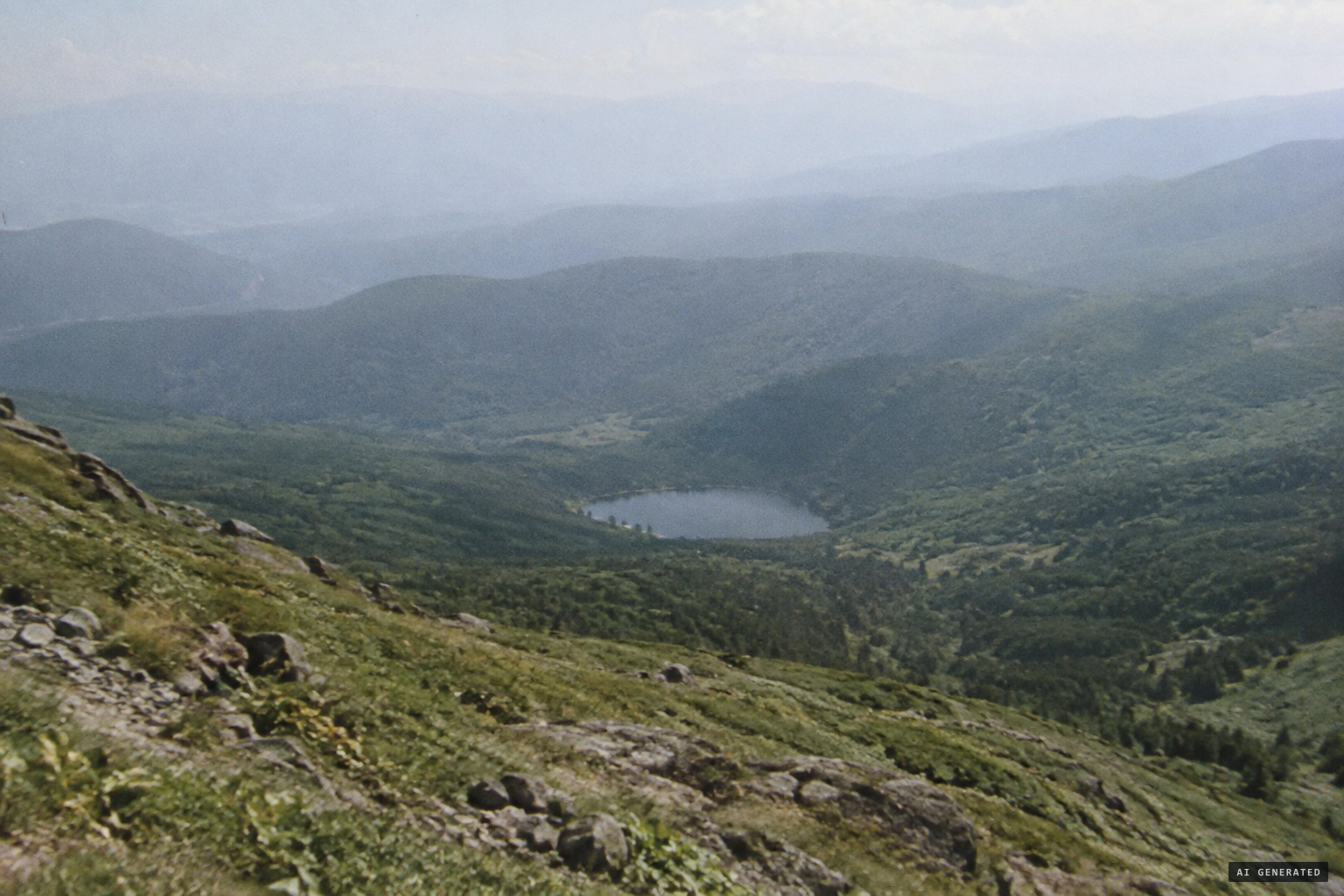 The climbers stood roughly 290 metres above the water