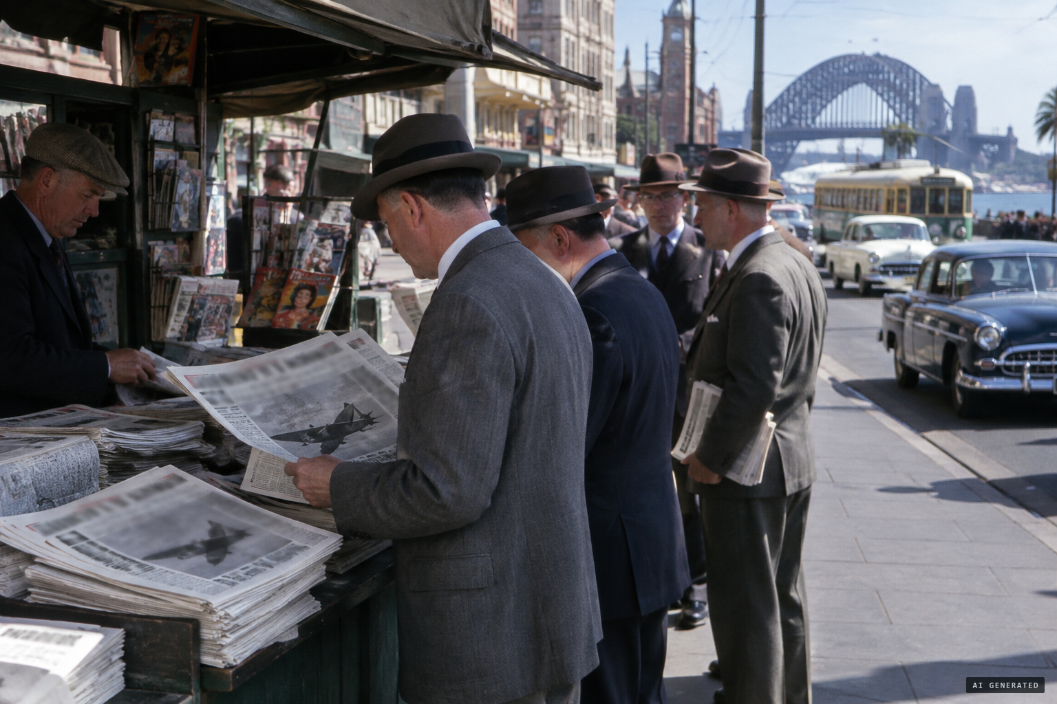 In December 1954 the Minister confirms the story and Sydney and Melbourne papers run it.