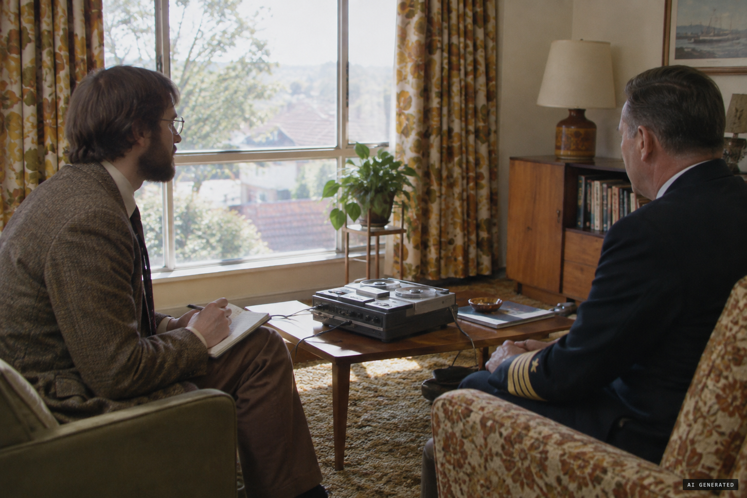 In 1973 J. Allen Hynek interviews O'Farrell.