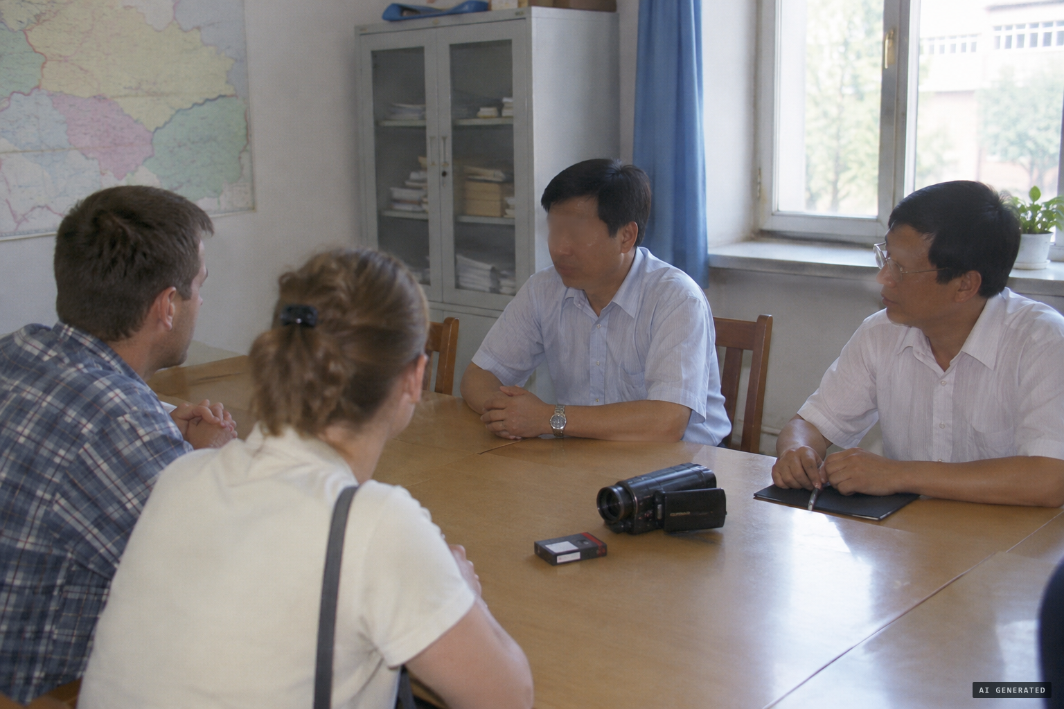 Local authorities negotiate to copy the tourists' tape