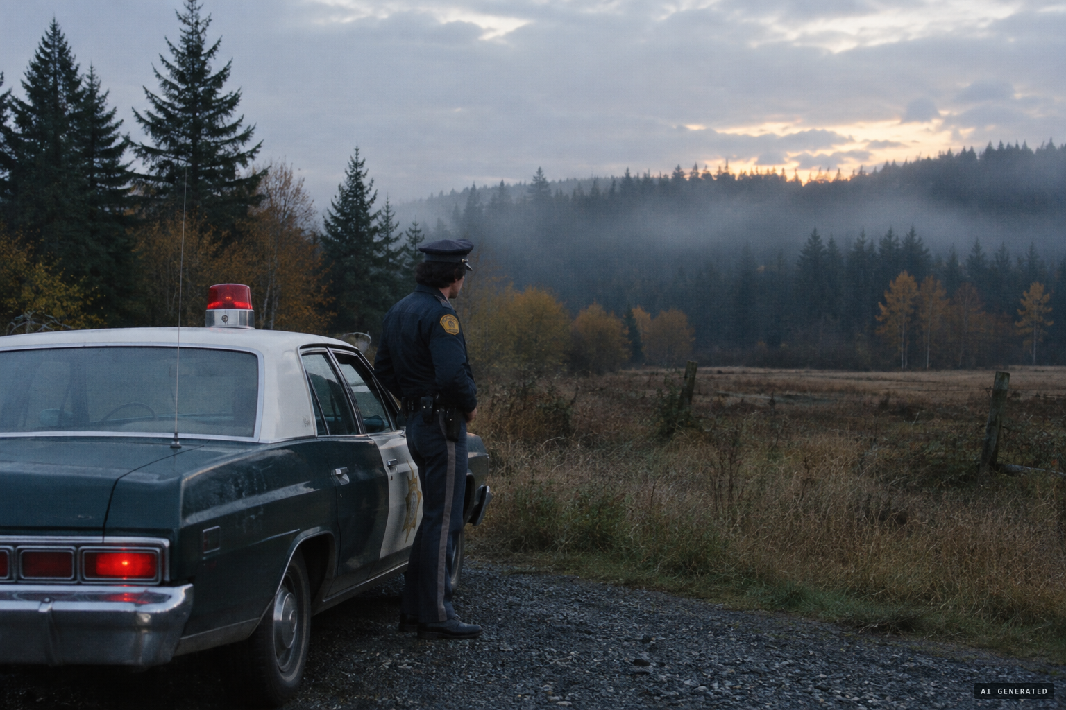 Autumn 1975: reports of something large and hairy reach Lummi police.