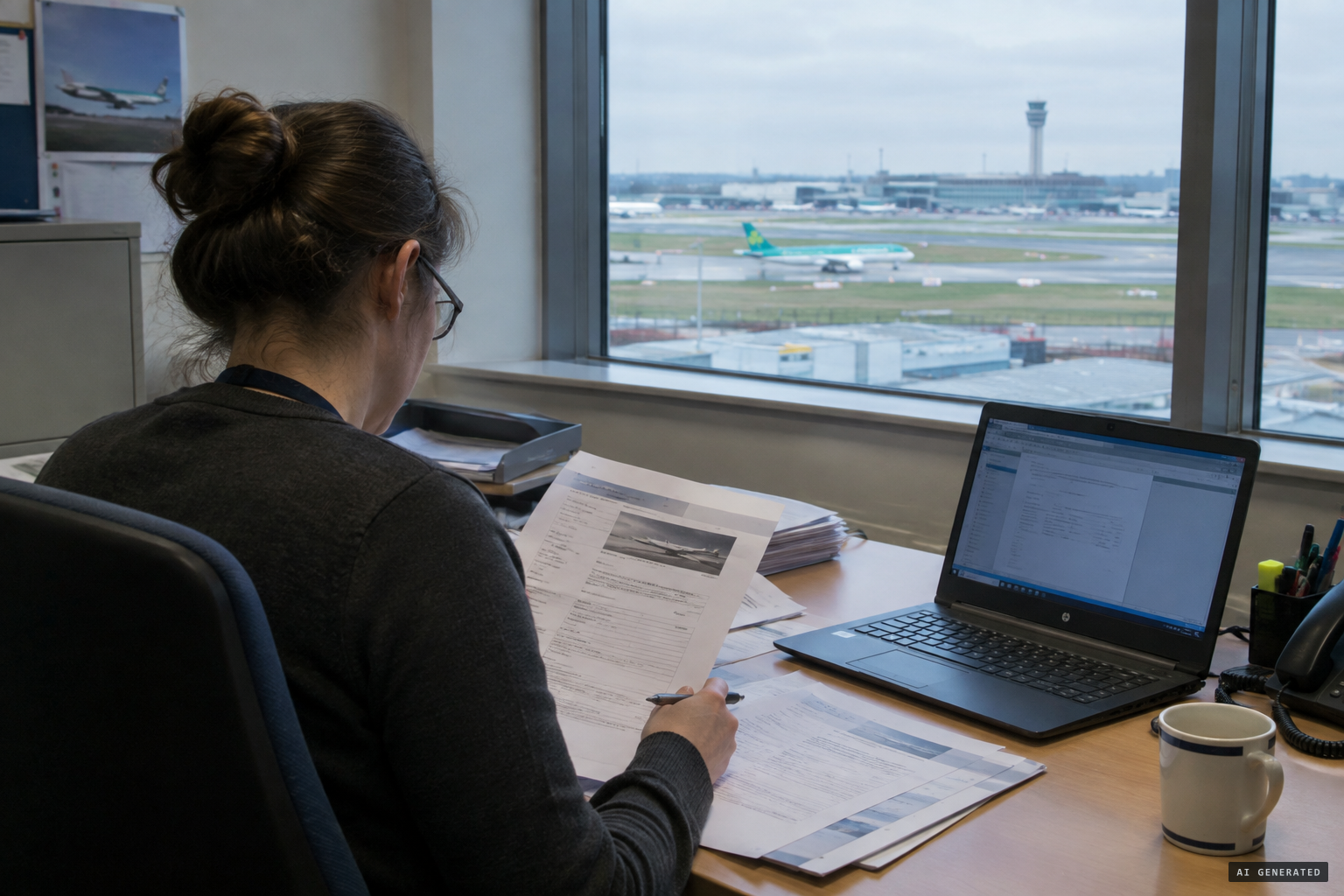 The Irish Aviation Authority investigates the reports of unusual air activity