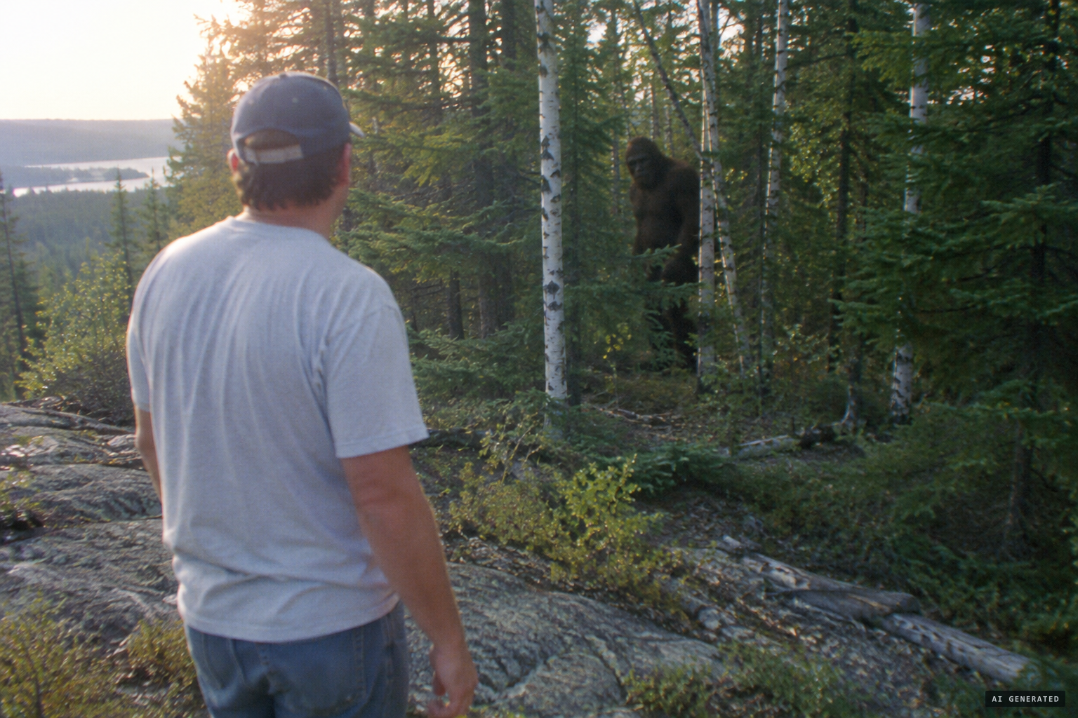 A Flin Flon man's sighting of a similar hairy creature the summer before