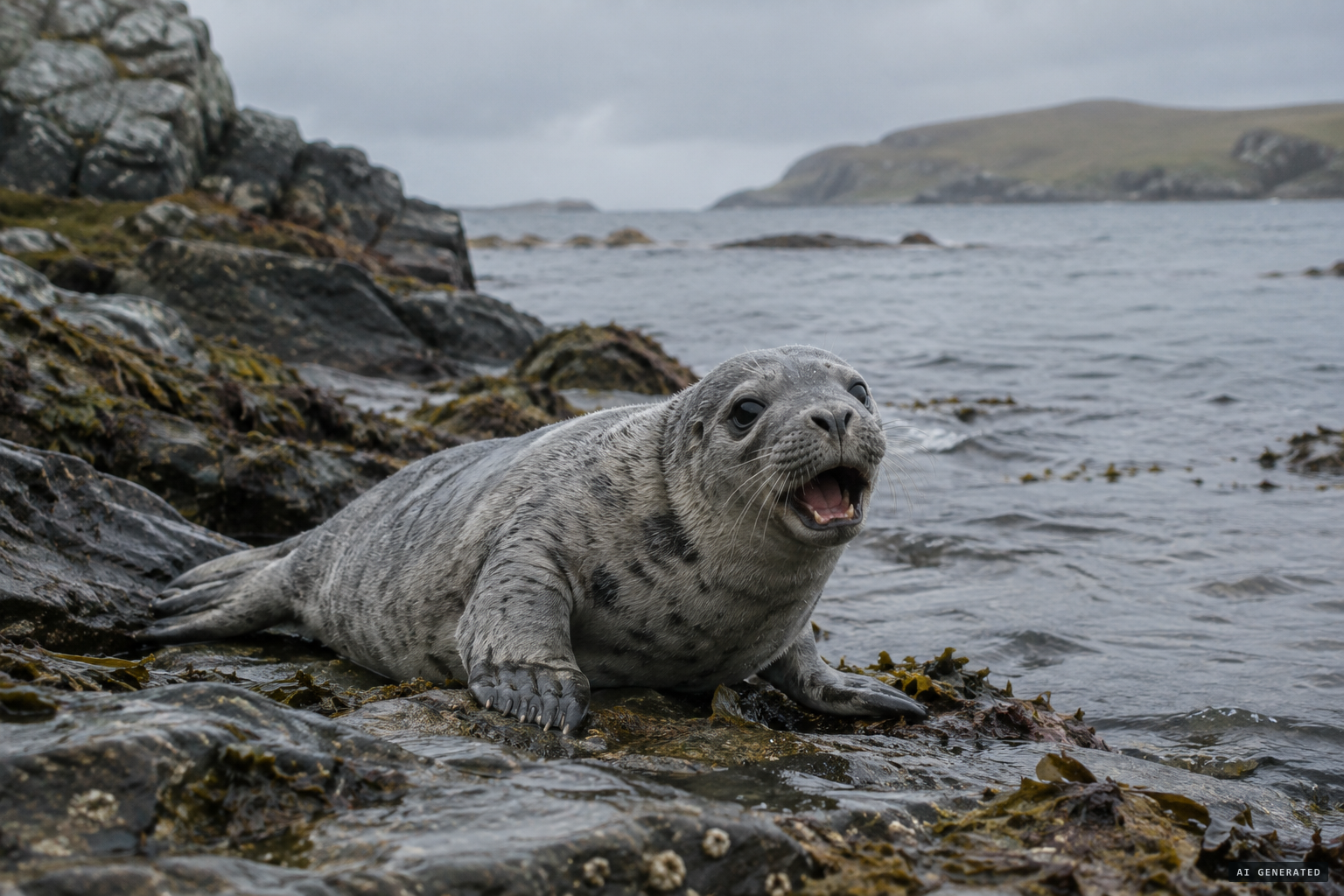 A young seal: the explanation raised even then