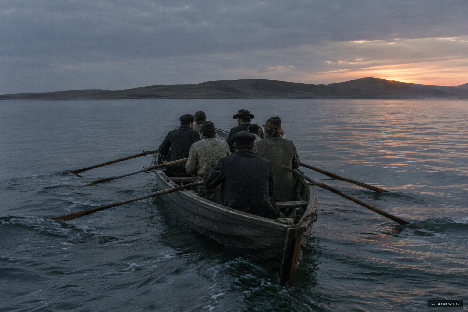 The Mermonkey of Yell: hauled aboard, held, and set free